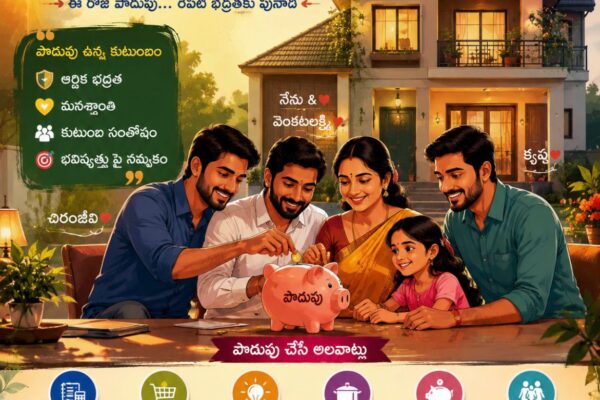 పొదుపు సూత్రం – జీవన మంత్రం..ఉత్తమ మార్గాలు.