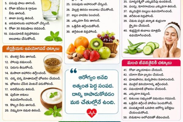 50 ఆరోగ్య చిట్కాలు – ఇంట్లోనే పాటించగల సులభమైన Home Remedies | A2ZChronicle