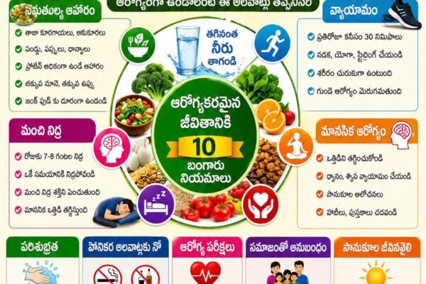 ఆరోగ్యమే మహాభాగ్యం…❤️ ఆరోగ్యమే నిజమైన సంపద