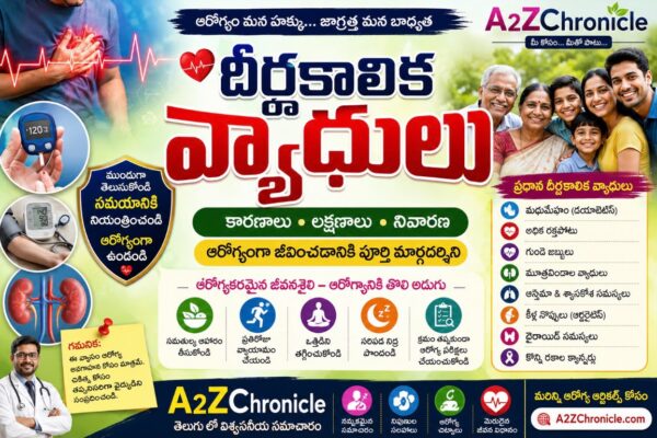 దీర్ఘకాలిక వ్యాధులు: కారణాలు – లక్షణాలు.