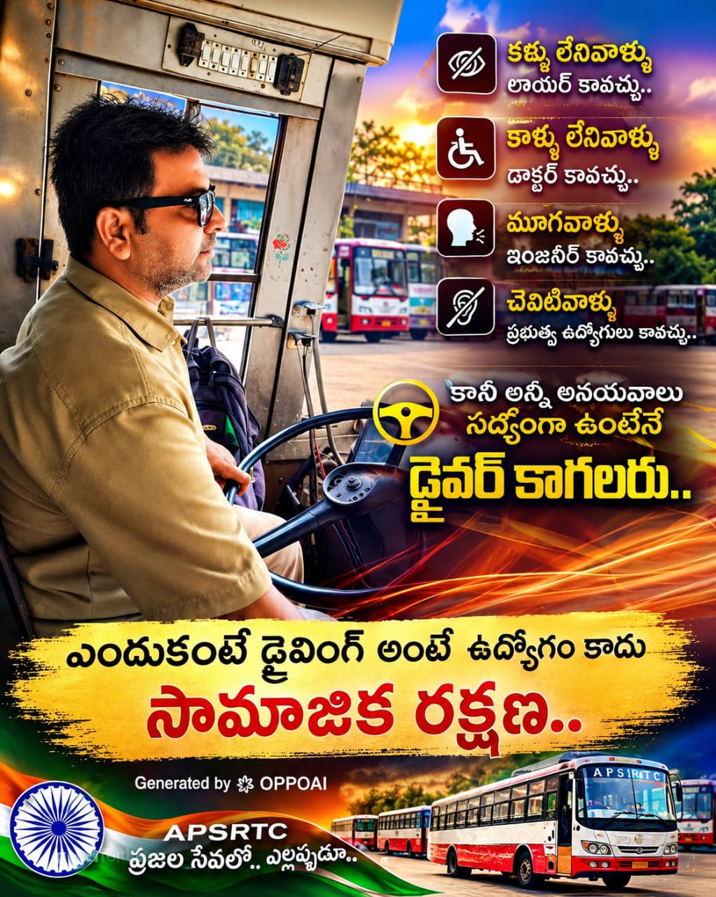 డ్రైవింగ్ అంటే ఉద్యోగం కాదు… సామాజిక రక్షణ! ప్రయాణికుల భద్రతే డ్రైవర్‌కు తొలి బాధ్యత