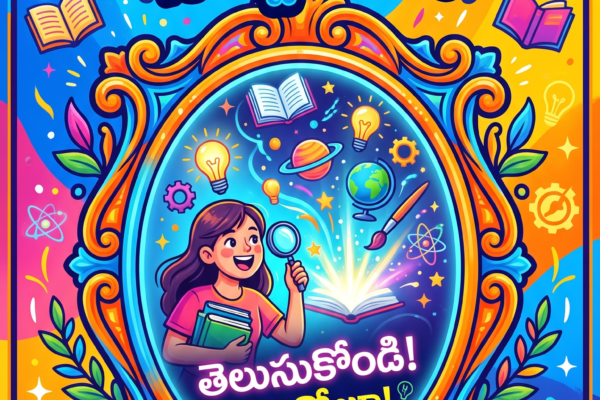 రోజూ ఏదో ఒక కొత్త విషయం నేర్చుకో. 📚